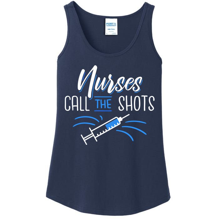 Nurses Call The Shots Ladies Essential Tank