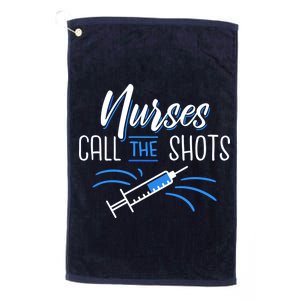 Nurses Call The Shots Platinum Collection Golf Towel