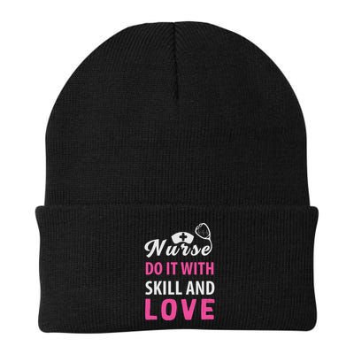Nurses Do It With Skill And Love Beanie