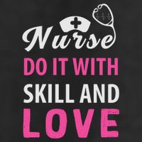 Nurses Do It With Skill And Love Golf Towel