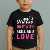 Nurses Do It With Skill And Love Toddler T-Shirt