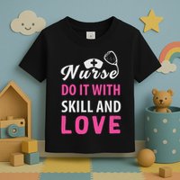 Nurses Do It With Skill And Love Toddler T-Shirt