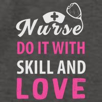 Nurses Do It With Skill And Love Vector Backpack