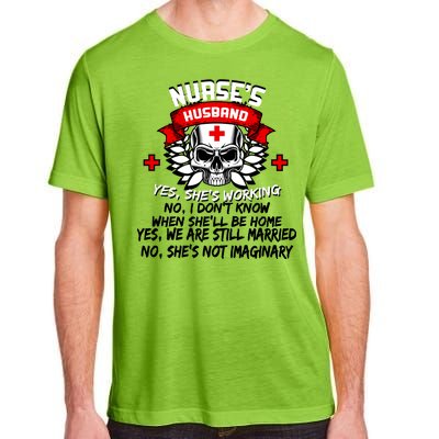 Nurse's Husband Adult ChromaSoft Performance T-Shirt