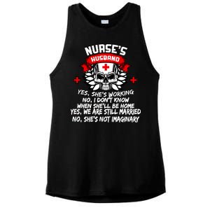 Nurse's Husband Ladies PosiCharge Tri-Blend Wicking Tank