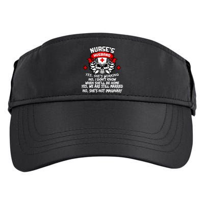 Nurse's Husband Adult Drive Performance Visor