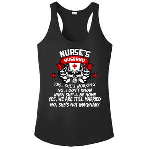 Nurse's Husband Ladies PosiCharge Competitor Racerback Tank