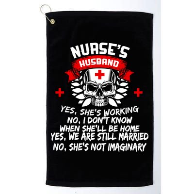 Nurse's Husband Golf Towel