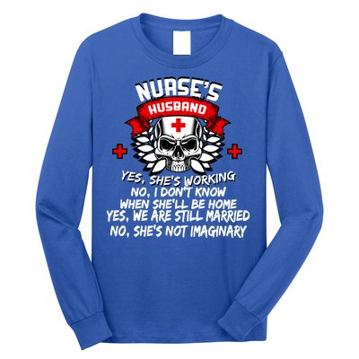 Nurse's Husband Long Sleeve Shirt