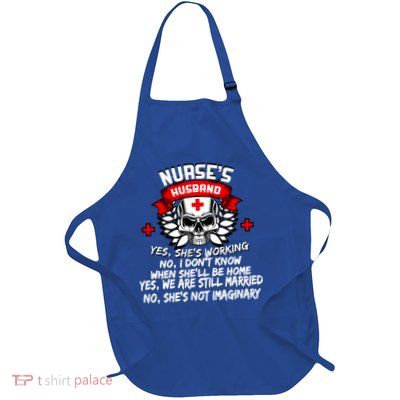 Nurse's Husband Full-Length Apron With Pockets
