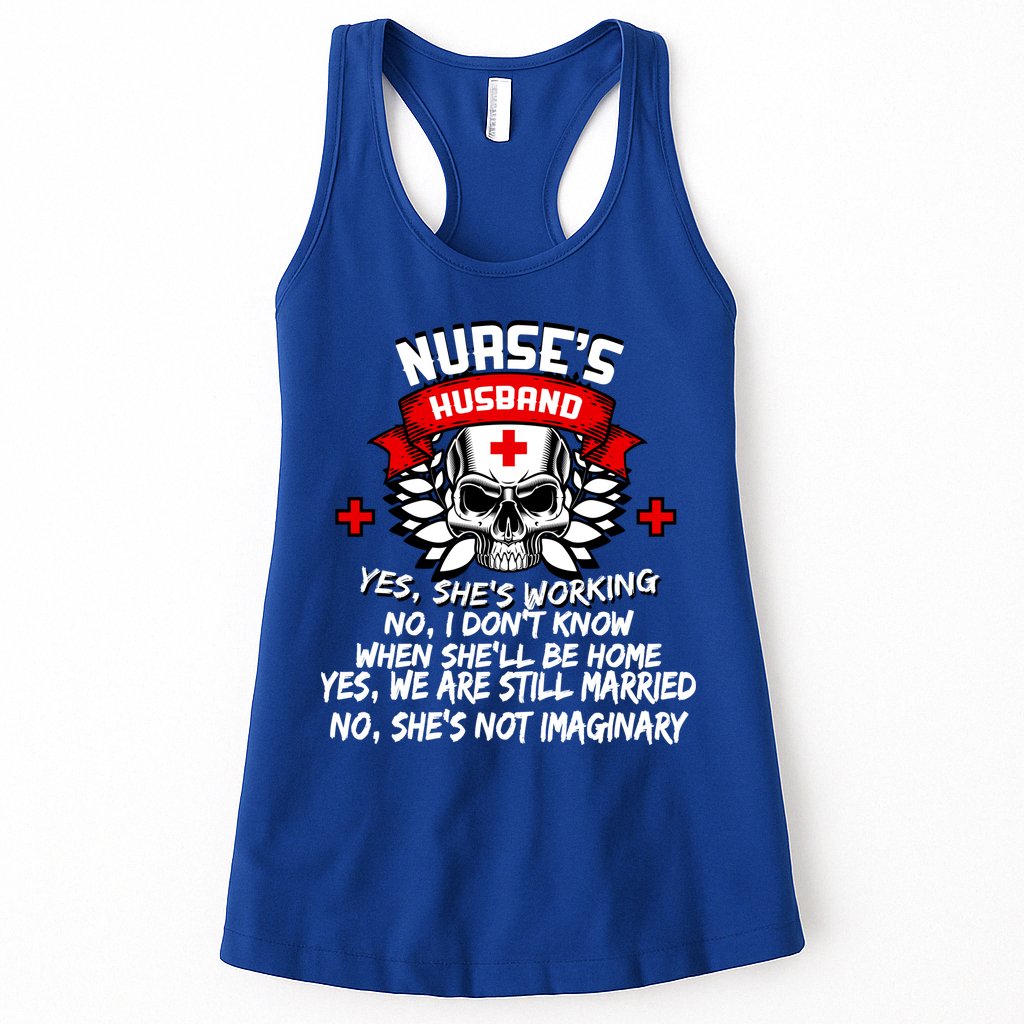 Nurse's Husband Womens Tank Top