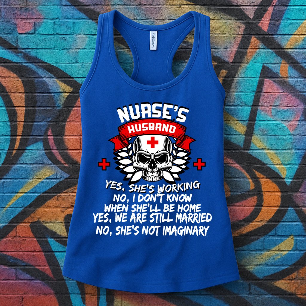Nurse's Husband Womens Tank Top