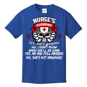 Nurse's Husband Kids T-Shirt