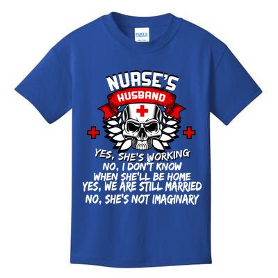 Nurse's Husband Kids T-Shirt