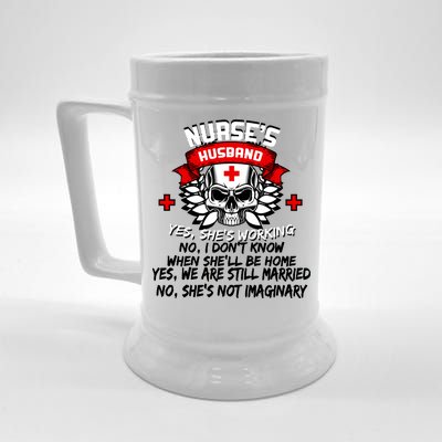 Nurse's Husband Beer Stein