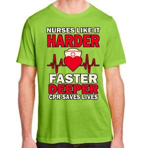 Nurses Like It CPR Save Lives Adult ChromaSoft Performance T-Shirt