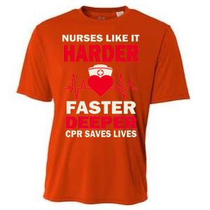 Nurses Like It CPR Save Lives Cooling Performance Crew T-Shirt