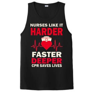 Nurses Like It CPR Save Lives PosiCharge Competitor Tank