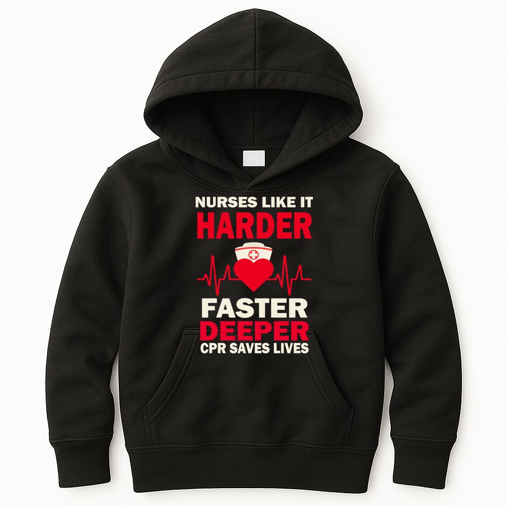 Nurses Like It CPR Save Lives Kids Hoodie