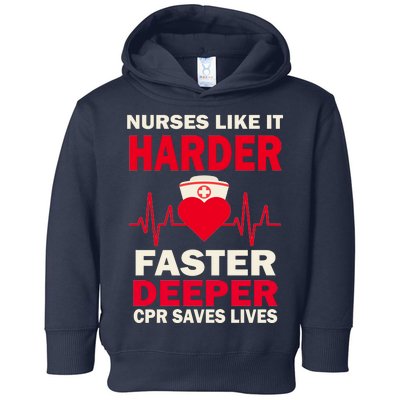 Nurses Like It CPR Save Lives Toddler Hoodie