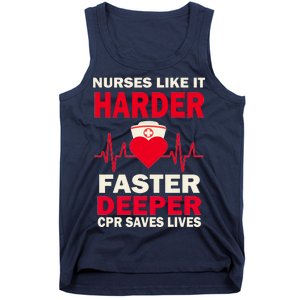 Nurses Like It CPR Save Lives Tank Top