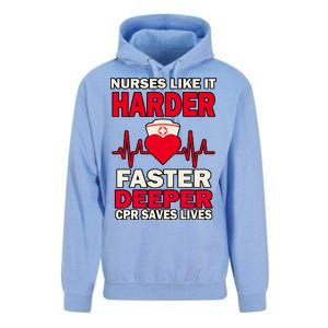 Nurses Like It CPR Save Lives Unisex Surf Hoodie