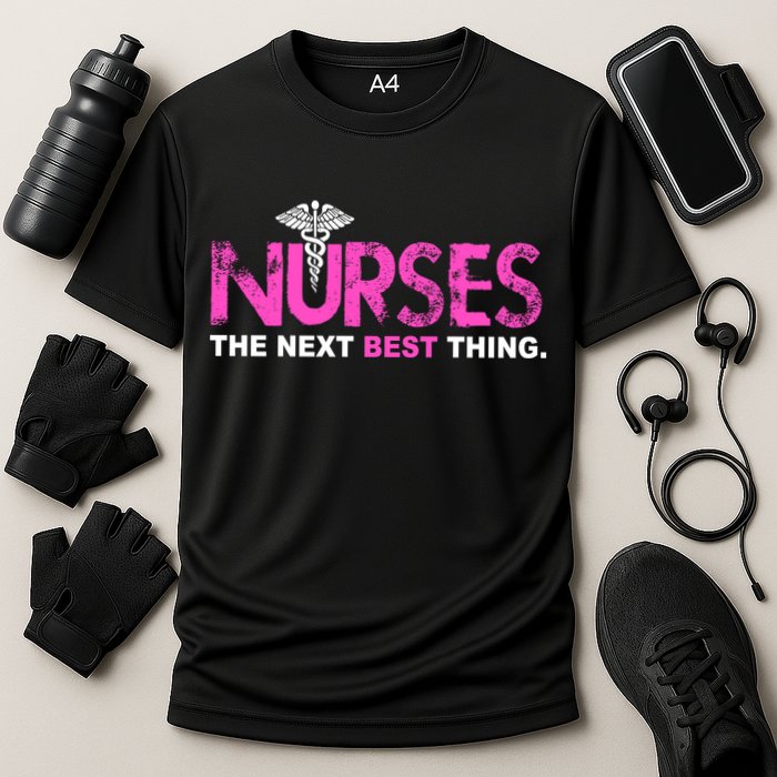Nurses The Next Best Thing Cooling Performance Crew T-Shirt