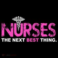 Nurses The Next Best Thing V-Neck T-Shirt