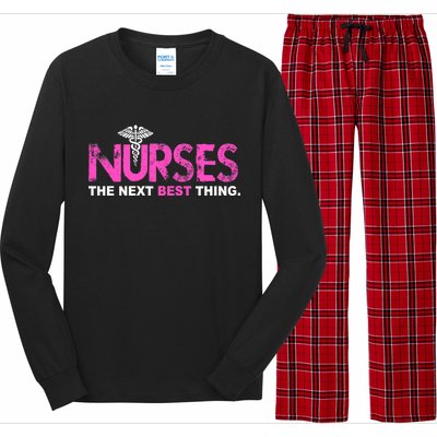 Nurses The Next Best Thing Long Sleeve Pajama Set