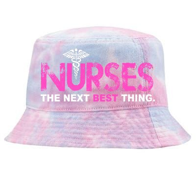 Nurses The Next Best Thing Tie-Dyed Bucket Hat