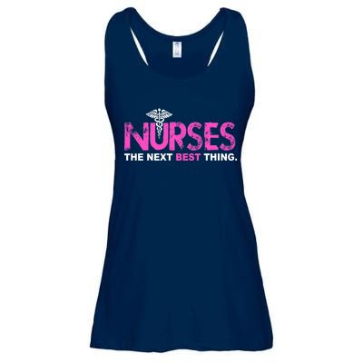 Nurses The Next Best Thing Ladies Essential Flowy Tank