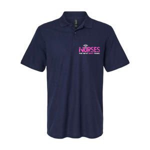 Nurses The Next Best Thing Softstyle Adult Sport Polo