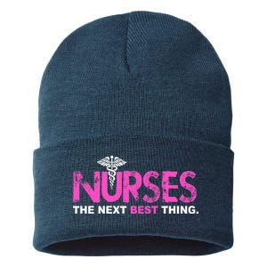 Nurses The Next Best Thing Sustainable Knit Beanie