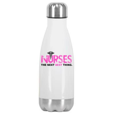 Nurses The Next Best Thing Stainless Steel Insulated Water Bottle