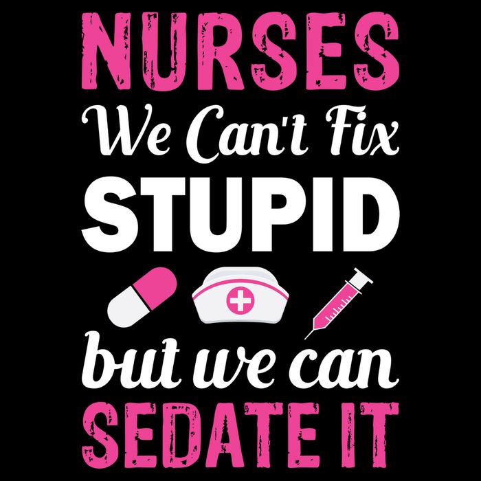 Nurses We Can't Fix Stupid But We Can Sedate It 7-Panel Snapback Hat