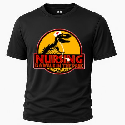 Nursing Is A Walk In The Park Funny Performance Shirt
