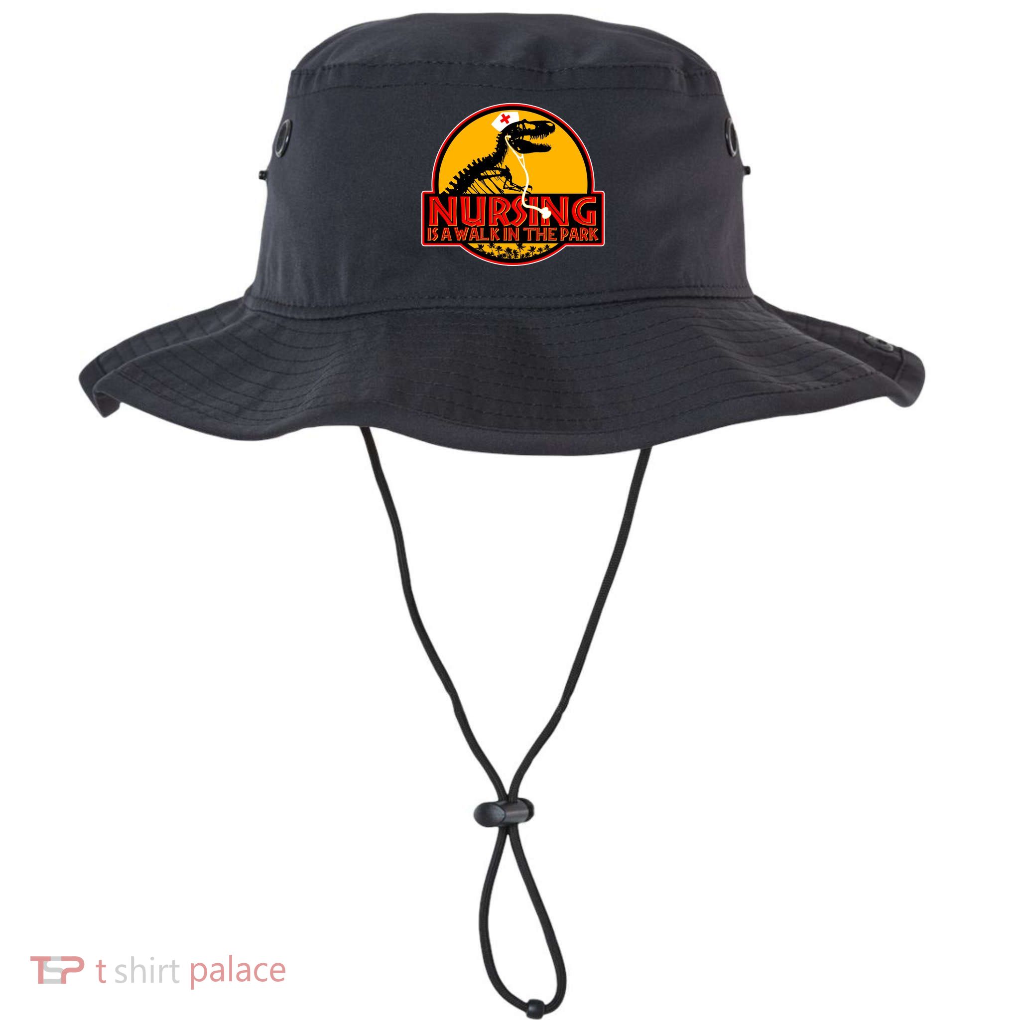 Nursing Is A Walk In The Park Funny Bucket Hat