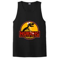Nursing Is A Walk In The Park Funny PosiCharge Competitor Tank