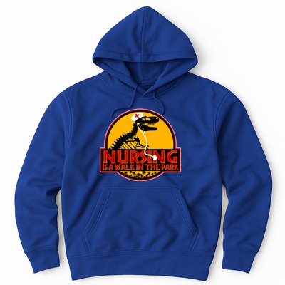 Nursing Is A Walk In The Park Funny Hoodie