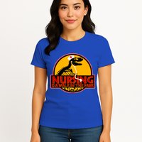 Nursing Is A Walk In The Park Funny Womens T-Shirt