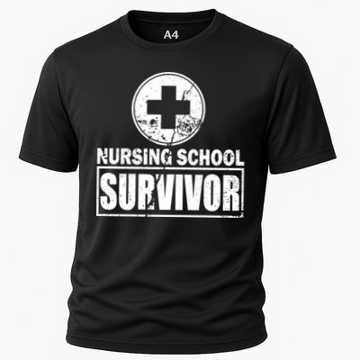 Nursing School Survivor Performance Shirt