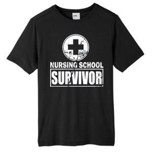 Nursing School Survivor Tall Fusion ChromaSoft Performance T-Shirt