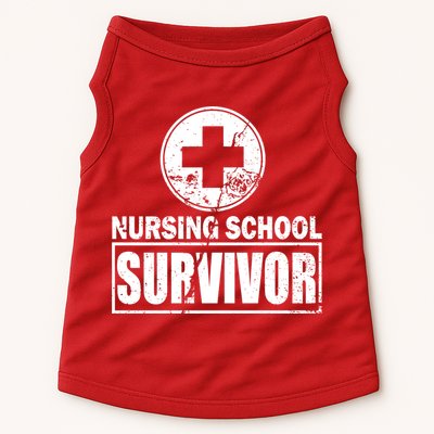 Nursing School Survivor Doggie Tank