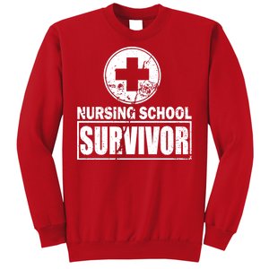 Nursing School Survivor Sweatshirt