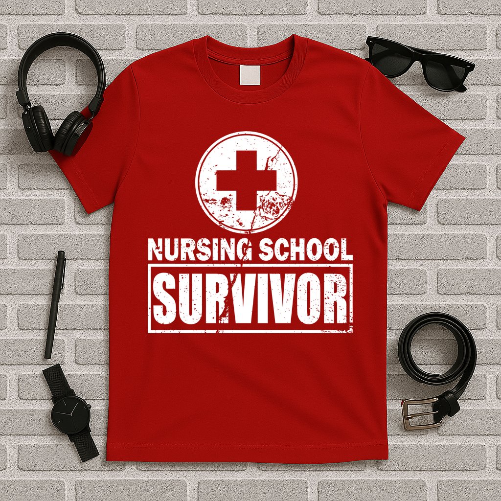 Nursing School Survivor T-Shirt