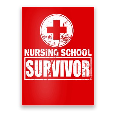 Nursing School Survivor Poster