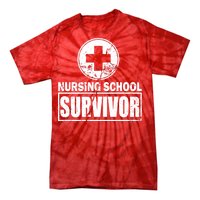 Nursing School Survivor Tie-Dye T-Shirt