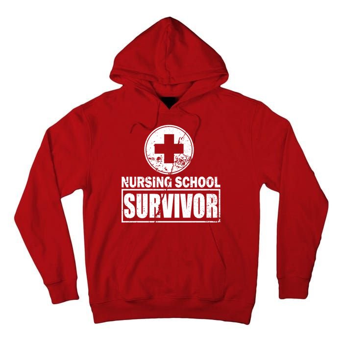 Nursing School Survivor Tall Hoodie