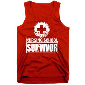 Nursing School Survivor Tank Top