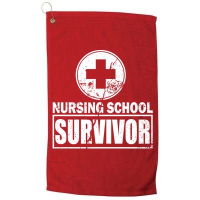 Nursing School Survivor Golf Towel